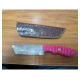 HOMEMADE KNIFE WITH SHEATH