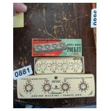 2 VINTAGE ADDING MACHINES