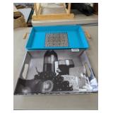 (2) SERVING TRAYS
