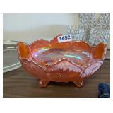 CARNIVAL GLASS CANDY DISH