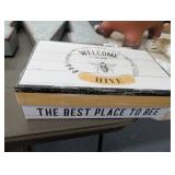 BEE HIVE DECORATIVE BOX