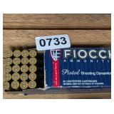 (20) FIOCCHI 357 MAG AMMO