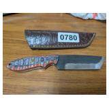 HOMEMADE KNIFE WITH SHEATH