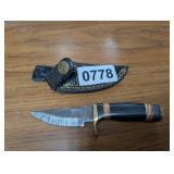 HOMEMADE KNIFE WITH SHEATH
