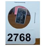 OSBORNE MINT 1 GRAM .999 FINE SILVER BAR