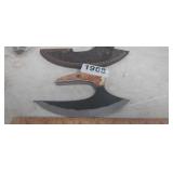 MHS CUTLERY HAND CRAFTED ULU KNIFE WITH SHEATH