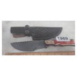 MHS CUTLERY HAND CRAFTED KNIFE WITH SHEATH