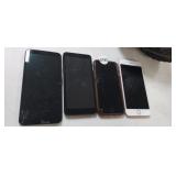 (4) USED PHONES