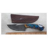 MHS CUTLERY HAND CRAFTED KNIFE WITH SHEATH