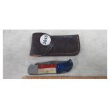 MHS CUTLERY HAND CRAFTED POCKETKNIFE WITH SHEATH