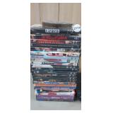 LOT OF DVDS