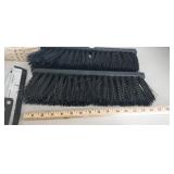 (2) GARAGE BROOM HEADS, NEW