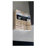 100 WOODEN CLOTHESPINS, NEW