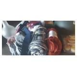 LOT OF GOODIES, YARN, ETC