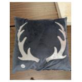 ANTLER THROW PILLOW