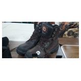 BRAMA WATERPROOF BOOTS, SZE 9, GENTLY USED