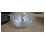 (5) GLASS BOWL NESTING