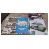 ARMORED VEHICLE MODEL AND WHITE HOUSE MODEL