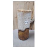 TWO TONED VASE GLAZE FINISH