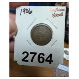 1906 INDIAN HEAD PENNY