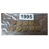 (10) WHEAT PENNIES