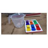 MEASURING BOWL AND BAG CLIPS