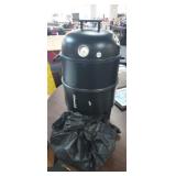 27" HIGH CHARCOAL GRILL WITH COVER, NEW
