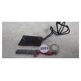 MHS CUTLERY HAND CRAFTED KEYCHAIN KNIFE WITH SHEAT