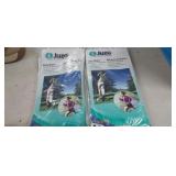 (2) KNEE BRACES, SIZE 3 MEDIUM