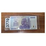 ZIMBABWE 10 BILLION DOLLARS
