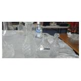 (3) DECANTERS WITH STOPPERS