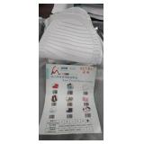 BACK SUPPORT, NEW,, AND RAIN PROOF SHOE COVERS