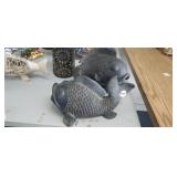 (2) FISH DECOR