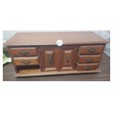 JEWLERY BOX, MISSING 1 DRAWER
