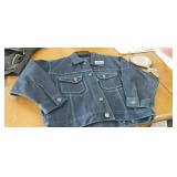 BROOKLYN EXPRESS BLUEJEAN JACKET, SIZE YOUTH LARGE