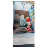 BOX FULL OF CHRISTMAS ITEMS