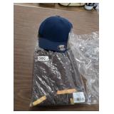 CACTUS JACK FRY SHIRT SIZE 2X AND FITTED BLUE HAT