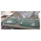 (2) MATCHING CASSEROLE DISHES