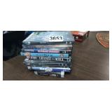 LOT OF DVDS