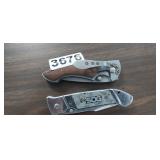 (2) KNIVES, ONE IS A SOG KNIFE