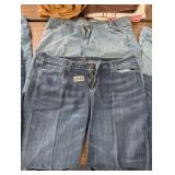 2 JEAN SHORTS SIZE 18