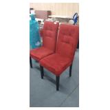 (2) LIGHTWEIGHT SIDE CHAIRS