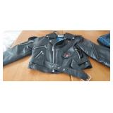 OUTDOOR HABITAT LEATHER JACKET SIZE 5T