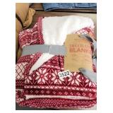 QUEEN SIZE DECORATIVE BLANKET