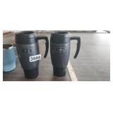 (2) THERMOS TRAVEL MUGS