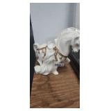 PORCELAIN HORSE DECOR