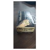 (50) S&B, FMJ 9MM LUGER AMMO