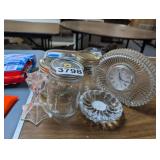 GLASS LOT, JARS, PLUS