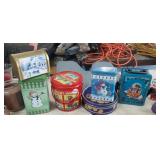 LOT OF TINS