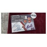 PETE ALFONSO CARD WITH 1 GR. .999 FINE SILVER